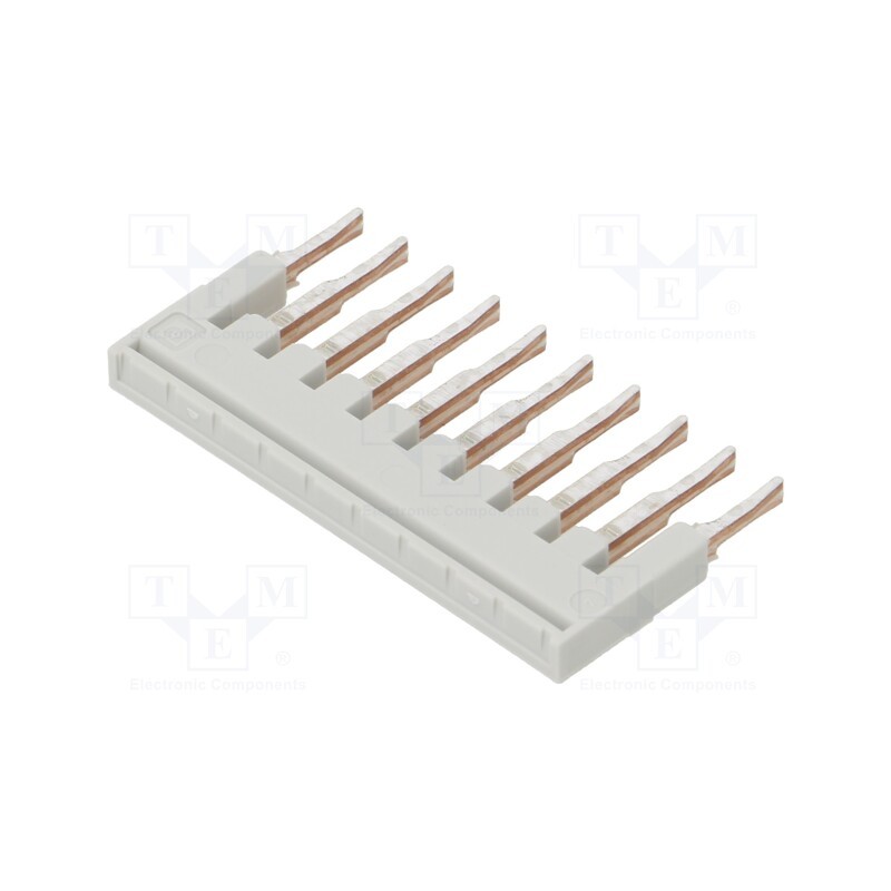 1 pcs x PHOENIX CONTACT - 3213196 - Comb bridge, ways: 10, grey, Width: 3.5mm, UL94V-0