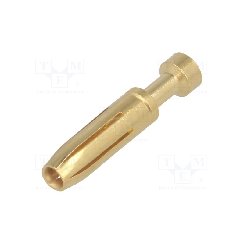 1 pcs x HARTING - 9330006218 - Contact, female, copper alloy, gold-plated, 1mm2, Han E®, crimped