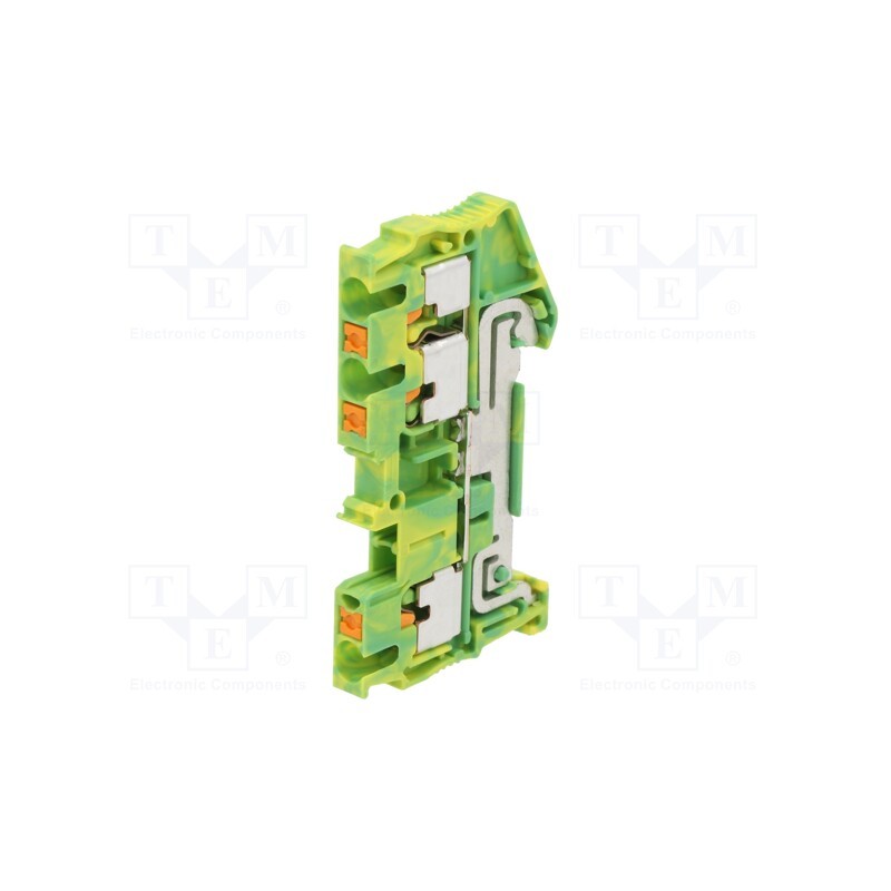 1 pcs x PHOENIX CONTACT - 3209565 - Splice terminal: rail, 0.14÷4mm2, ways: 1, terminals: 3, push-in