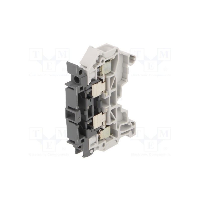 1 pcs x TE Connectivity - 1SNK508411R0000 (ZS4-SF1-T2) - Splice terminal: rail, 0.2÷4mm2, ways: 1, terminals: 2, Width: 8mm