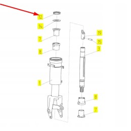 100152853 bearing nut m30 x 1 5