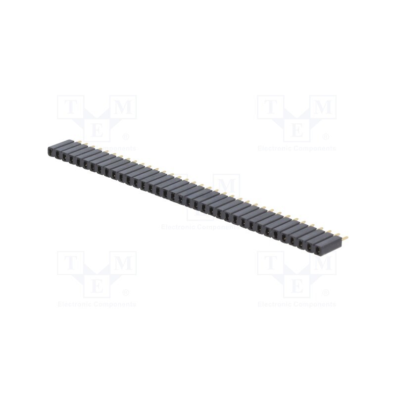 1 pcs x FISCHER ELEKTRONIK - BL1.36G - Socket, pin strips, female, PIN: 36, straight, 2.54mm, THT, 1x36