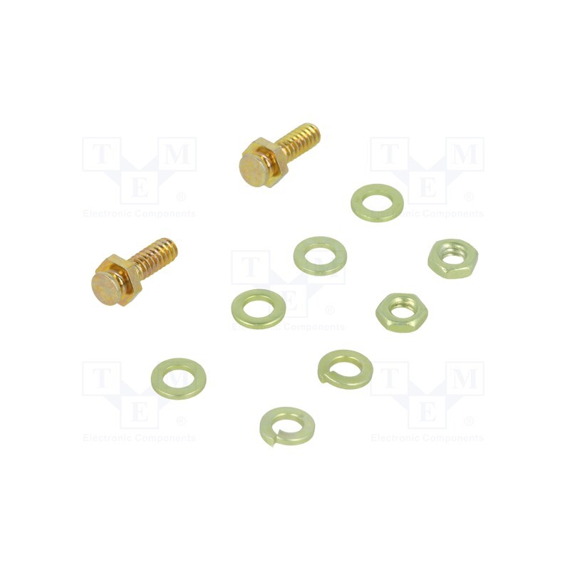 1 pcs x TE Connectivity - 5206514-1 - Spring lock set for D-Sub, Locking: slide latch, AMPLIMITE