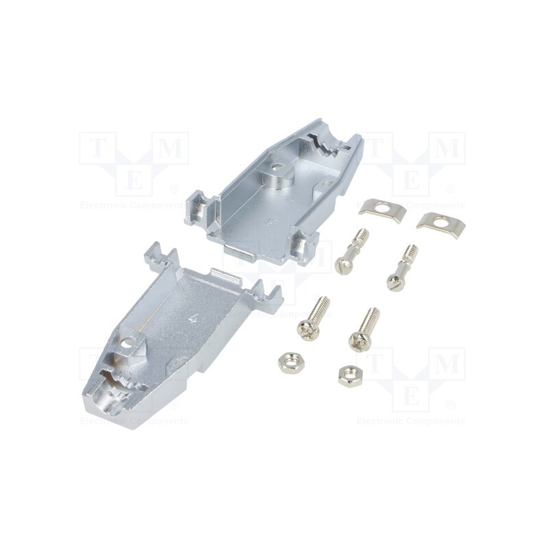 1 pcs x ENCITECH - 2360-0106-01 - Enclosure: for D-Sub connectors, D-Sub 9pin,D-Sub HD 15pin