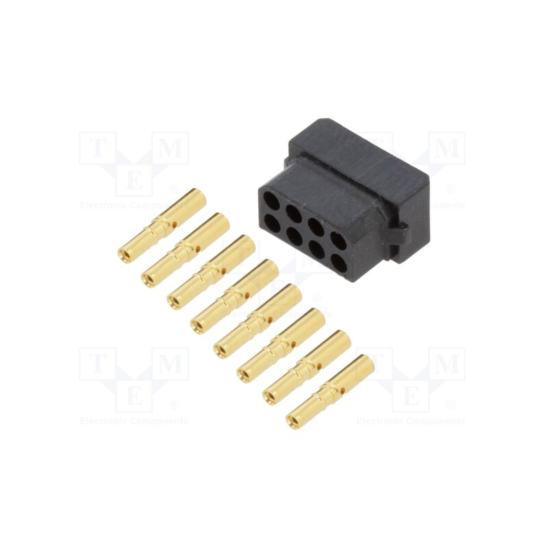 1 pcs x HARWIN - M80-8880805 - Plug, wire-wire/PCB, female, Datamate L-Tek, 2mm, PIN: 8, crimped