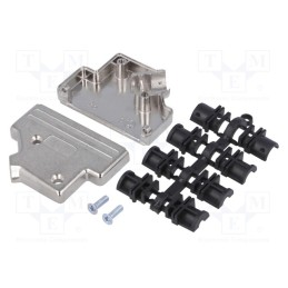 1 pcs x MH CONNECTORS - MHDVSL25-K - Enclosure: for D-Sub connectors, D-Sub 25pin,D-Sub HD 44pin