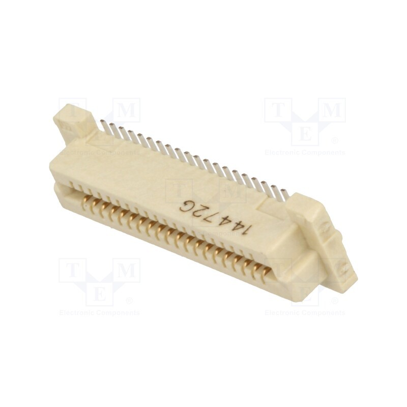 1 pcs x TE Connectivity - 5177983-1 - Connector: PCB to PCB, female, PIN: 40, 0.8mm, H: 5mm, FH, 0.5A, LCP