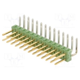 1 pcs x TE Connectivity - 1-826634-3 - Pin header, pin strips, AMPMODU MOD II, male, PIN: 26, angled 90°