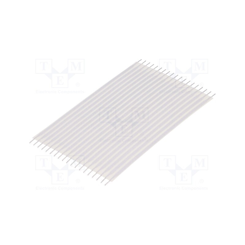 1 pcs x TE Connectivity - 3-1437144-8 - Connector: jumper cable, Cable ph: 2.54mm, L: 76.2mm, straight