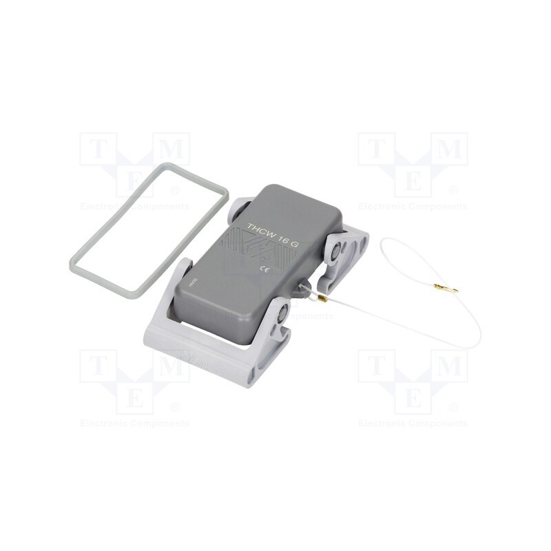 1 pcs x ILME - THCW 16 G - Protection cover, T-TYPE/W, size 77.27, IP65,IP66,IP69, 77x27mm