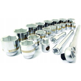 Set of wrenches with a ratchet knob 23 pcs. 233