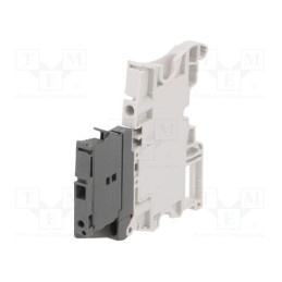1 pcs x TE Connectivity - 1SNK506410R0000 (ZS4-SF) - Splice terminal: rail, 0.2÷4mm2, ways: 1, terminals: 2, Width: 6mm