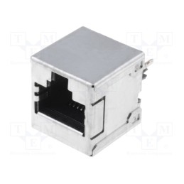 1 pcs x MOLEX - 855085001 - Socket, RJ45, PIN: 8, Cat: 5e, shielded, gold-plated, Layout: 8p8c