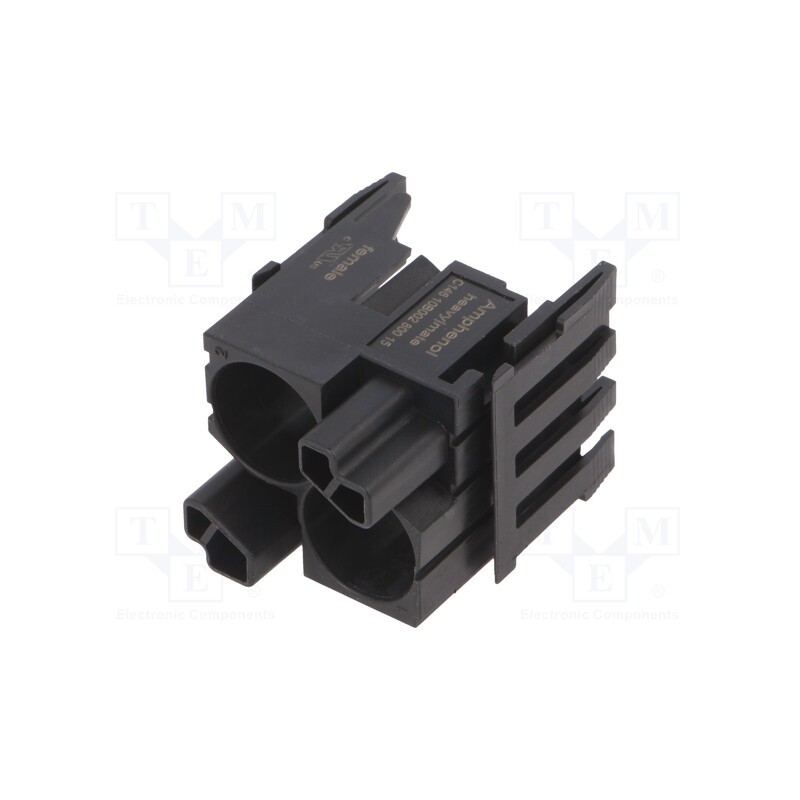 1 pcs x AMPHENOL - C14610B00280015 - Connector: HDC, module, female, C146,heavy|mate F, w/o contacts