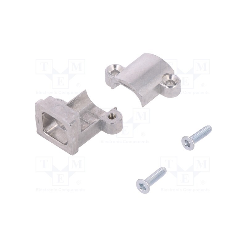 1 pcs x HARTING - 61030000143 - Cable clamp, for D-Sub enclosures, 9÷12mm