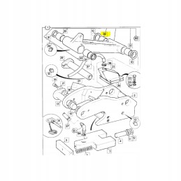 Bucket pin bushing jcb 3cx 4cx 809 00176 44 7x55x47