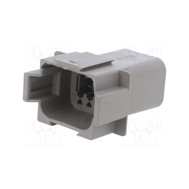 1 pcs x BULGIN - PX0101P08AGY - Connector: wire-wire, PX0, male, plug, for cable, PIN: 8, grey, IP68