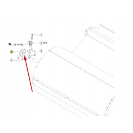 647869 0 blower sensor nut d78 x 15