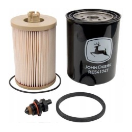 Fuel filters set john deere re541746 2 pcs