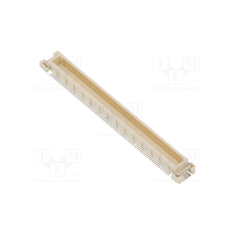 1 pcs x HIROSE - FX10A-168P-SV(71) - Connector: PCB to PCB, male, PIN: 168, 0.5mm, H: 3.5mm, FX10, SMT