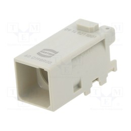 1 pcs x HARTING - 9149211001 - Connector: HDC, module, male, Han-Modular® Domino, PIN: 1