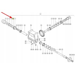 694843 0 rotor gear spacer
