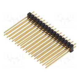1 pcs x FISCHER ELEKTRONIK - SL22.265.32G - Pin header, pin strips, male, PIN: 32, straight, 2.54mm, THT, 2x16