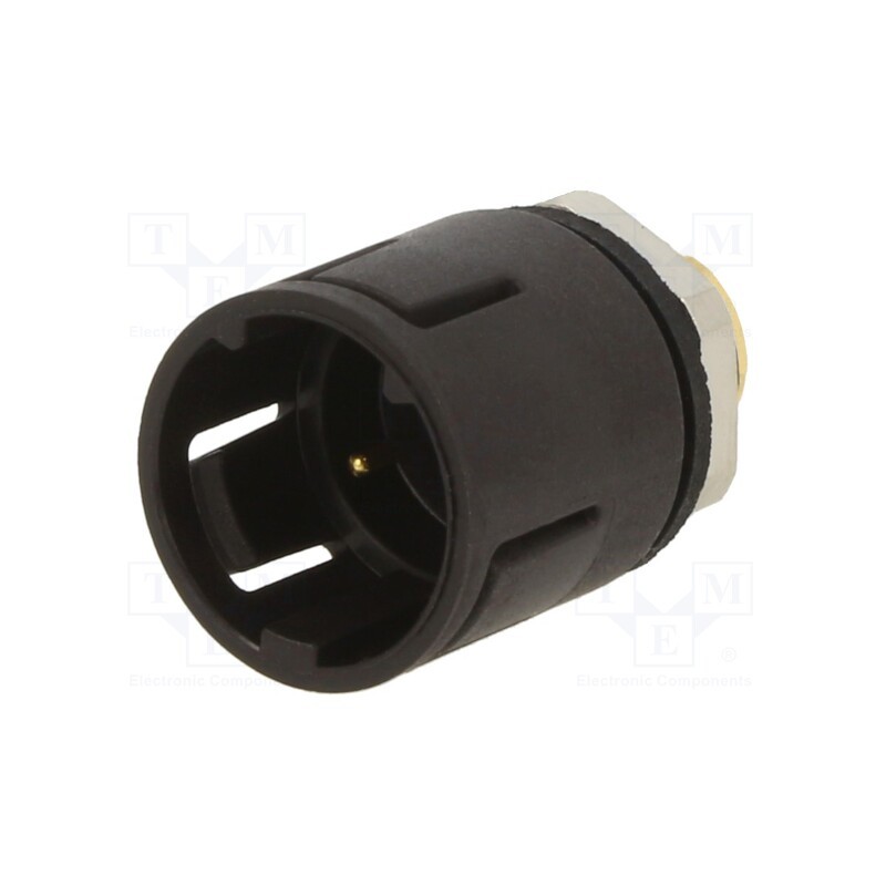 1 pcs x BINDER - 99 9207 00 03 - Connector: circular, 620, 125V, PIN: 3, socket, male, soldering, 3A