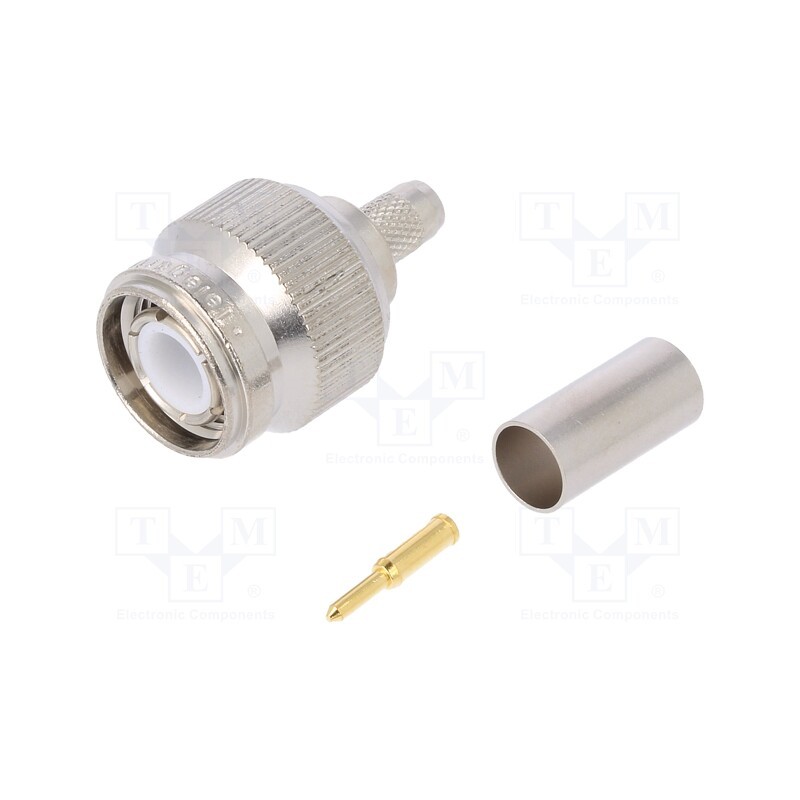 1 pcs x TELEGu00c4RTNER - J01010A2256 - Plug, TNC, male, straight, 50Ω, RG223,RG400, crimped, for cable