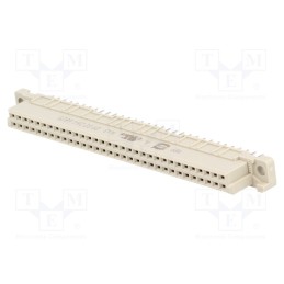 1 pcs x HARTING - 9022646825 - Plug, DIN 41612, type B, female, PIN: 64, a+b, THT, straight, 2A
