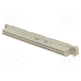 1 pcs x HARTING - 9022646824 - Plug, DIN 41612, type B, female, PIN: 64, a+b, THT, straight, 2A