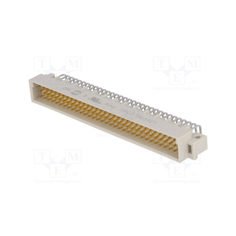 1 pcs x HARTING - 9031966921 - Socket, DIN 41612, type C, male, PIN: 96, a+b+c, THT, angled 90°