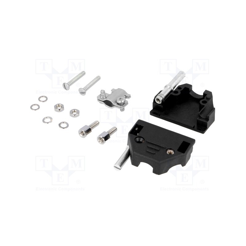 1 pcs x MH CONNECTORS - 2801-0102-11-8 - Enclosure: for D-Sub connectors, D-Sub 9pin,D-Sub HD 15pin