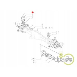Zephyr 85 hub reduction pin bolt