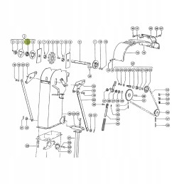 Claas self-aligning bearing 636341 0 ina