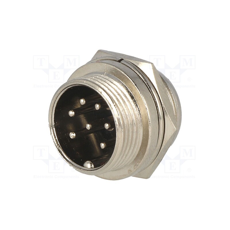 1 pcs x CLIFF - FC684207 - Socket, microphone, male, PIN: 7, for panel mounting