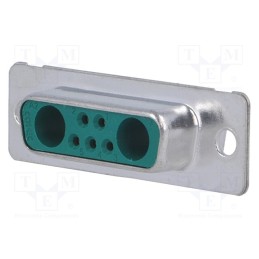 1 pcs x CONEC - 3007W2SCM99A10X - Special D-Sub, PIN: 7(2+5), plug, female, for cable, soldering