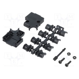 1 pcs x ENCITECH - 6560-0116-11 - Enclosure: for D-Sub connectors, D-Sub 9pin,D-Sub HD 15pin