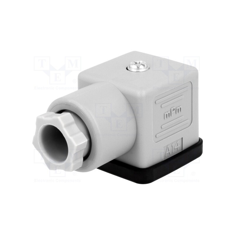 1 pcs x MOLEX - 121023-0229 - Connector: valve connector, plug, form A, 18mm, female, PIN: 3, mPm