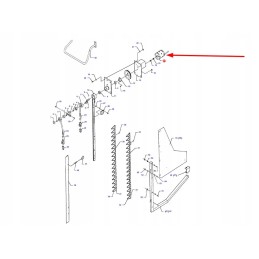 D45070083 electric motor of the side scythe