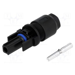 1 pcs x TE Connectivity - 1394462-4 - Connector: solar, female, 4mm2, with contacts, crimped, SOLARLOK