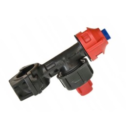 Single sprayer head for a 25mm pipe