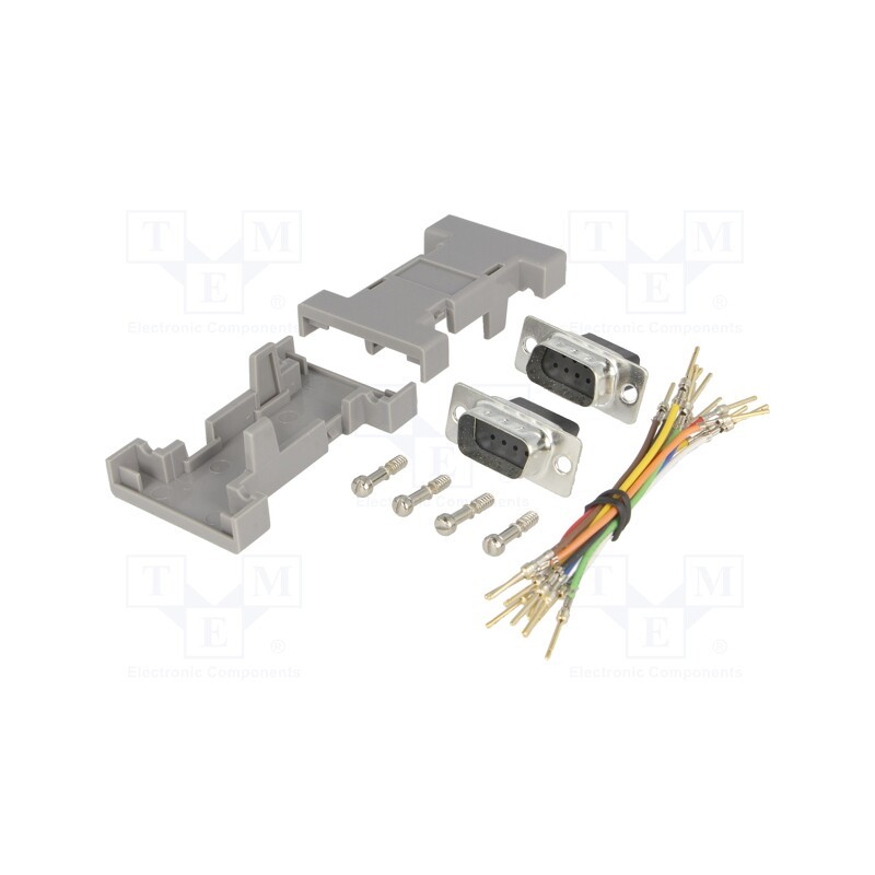 1 pcs x ENCITECH - 2111-0101-01 - Transition: adapter, D-Sub 9pin male,both sides