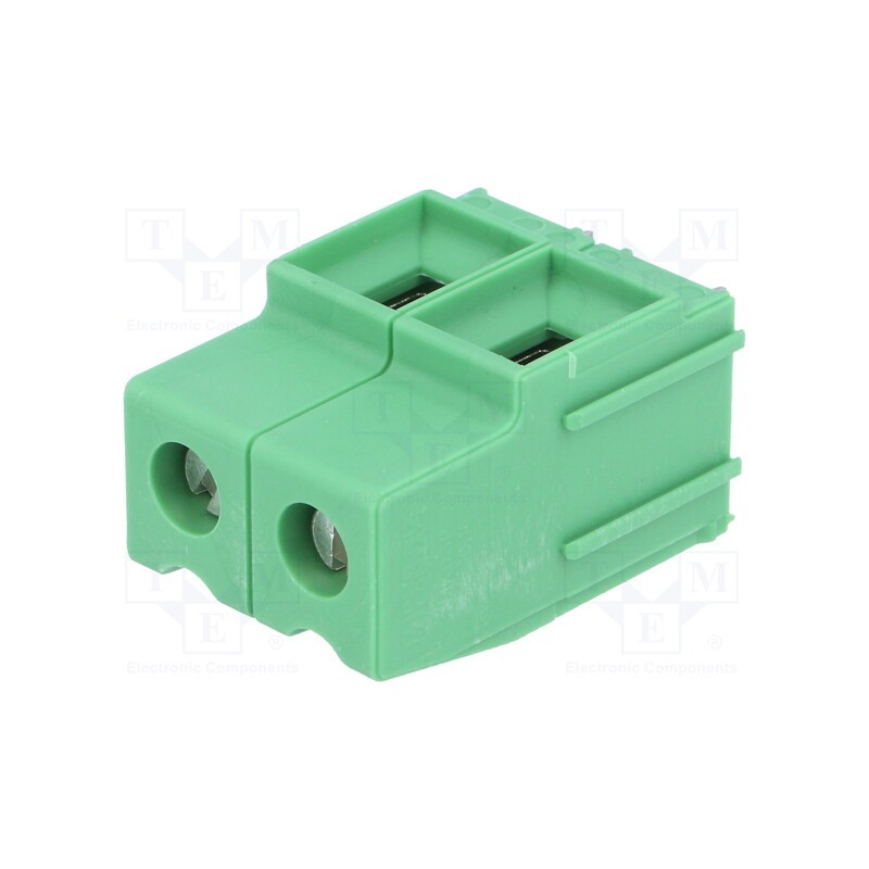 1 pcs x PHOENIX CONTACT - MKDSP 10N/ 2-10,16 1773976 - PCB terminal block, angled 90°, 10.16mm, ways: 2, on PCBs, tinned