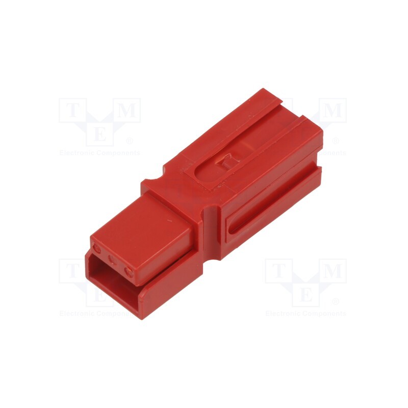 1 pcs x ANDERSON POWER PRODUCTS - P5916G7-BK - Plug, DC supply, Powerpole®,PP75, hermaphrodite, for cable, red