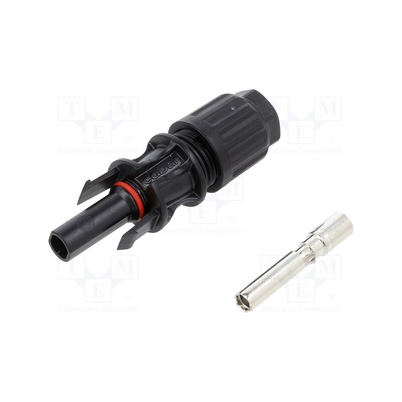 1 pcs x CABUR - IS24243N - Connector: solar, female, 10mm2, with contacts, crimped, plug, 60A