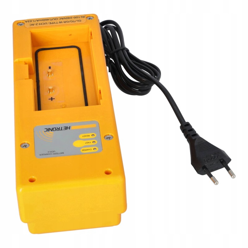 Hetronic tg gl gr w 9 6v clip mains charger