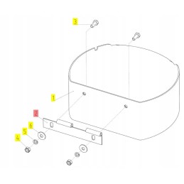 100012615 housing hinge