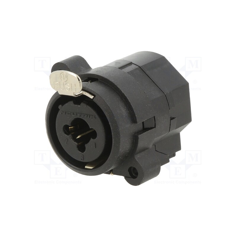 1 pcs x NEUTRIK - NCJ6FI-S - Socket, Jack 6,3mm + XLR, female, straight, soldering, Combo I, 3A