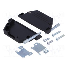 1 pcs x MH CONNECTORS - 2801-0102-04 - Enclosure: for D-Sub connectors, D-Sub 37pin,D-Sub HD 62pin